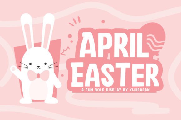 April Easter Font for Modern Digital Branding