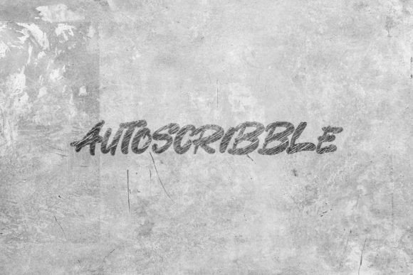 Autoscribble: A Bold Display Font for Editorial Impact