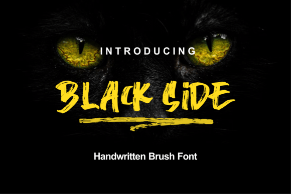 Black Side Font for Bold, Human-Centered Campaigns