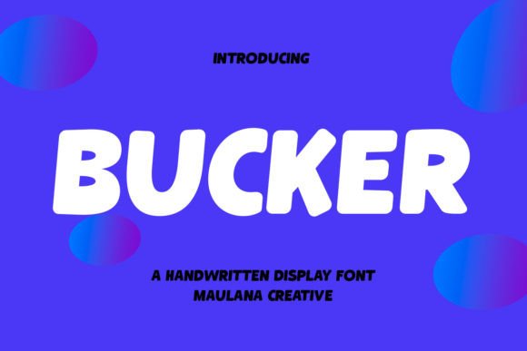 Bucker: A Casual Display Font for Scroll-Stopping Social Media Graphics