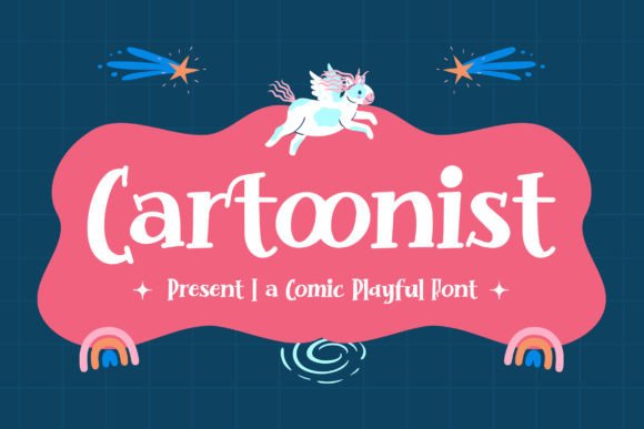 Cartoonist Font: A Playful Display Font for Scroll-Stopping Visuals