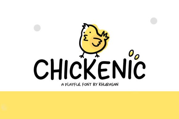 Chickenic: A Playful, Premium Display Font for Bold Design
