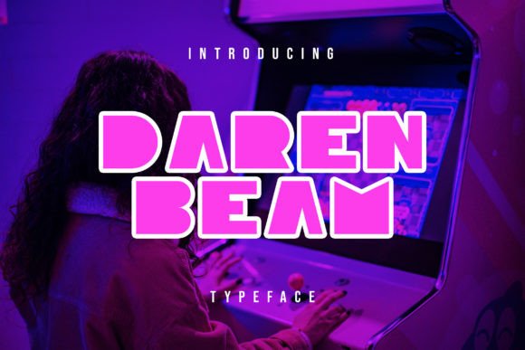 Daren Beam: A Sharp Modern Display Font for Scroll-Stopping Marketing