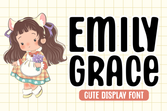 Emily Grace: A Sweet and Bold Display Font for Creative Brands