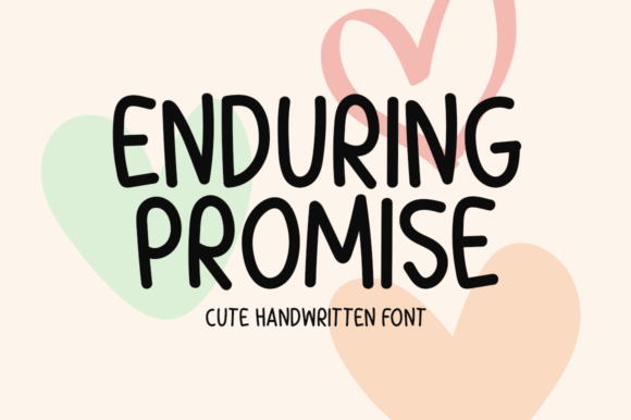 Enduring Promise Handwritten Font for Digital Design