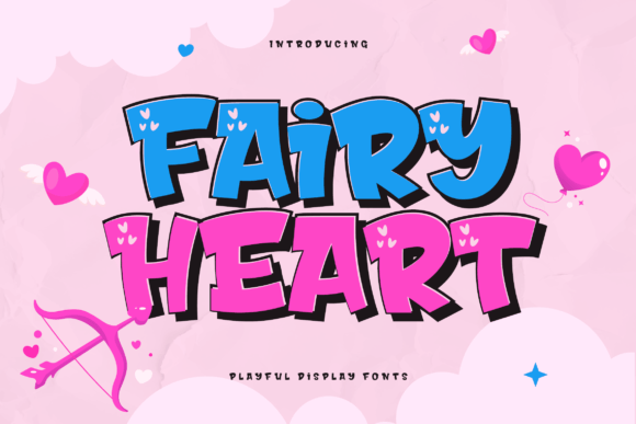 Fairy Heart Display Font for Digital Creatives