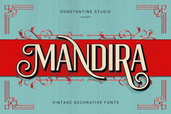 Mandira: A Vintage Sans Serif Display Font for Editorial Charm