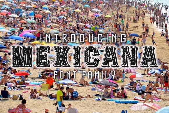 Mexicana Font: A Modern Mexican-Themed Display Typeface