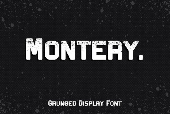 Montery Display Font for Bold Digital Branding