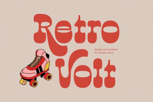 Retro Volt: A Funky 70s–80s Display Font for Small Business Branding