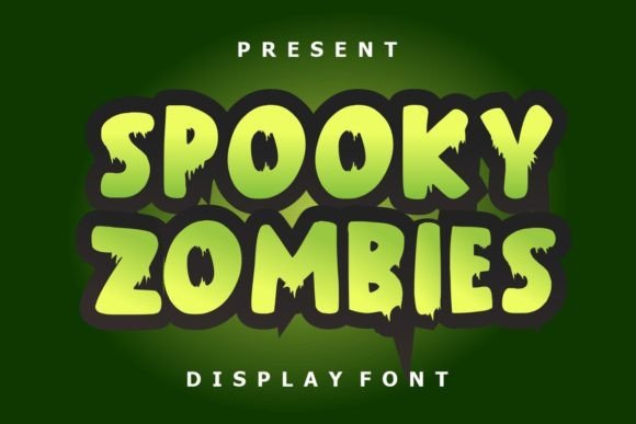Spooky Zombies Font for Bold Campaign Headlines