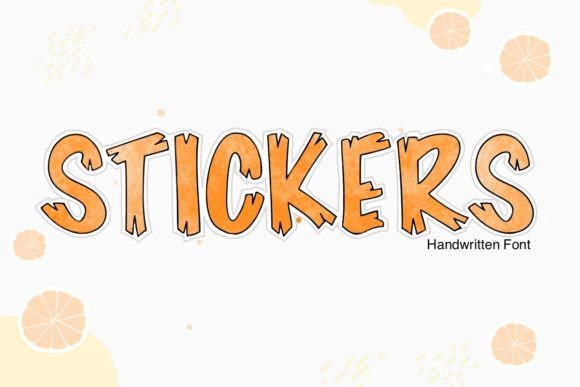 Stickers Font: Playful Display Fonts for Kids’ Campaigns
