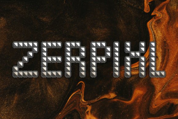 Zerpixl Pixel Font for Bold Creative Projects